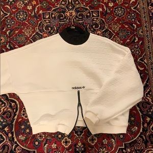 Adidas Originals mock neck sweatshirt